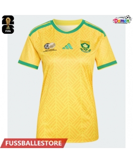 Günstige Südafrika Heimtrikot Damen WM 2026 Kurzarm